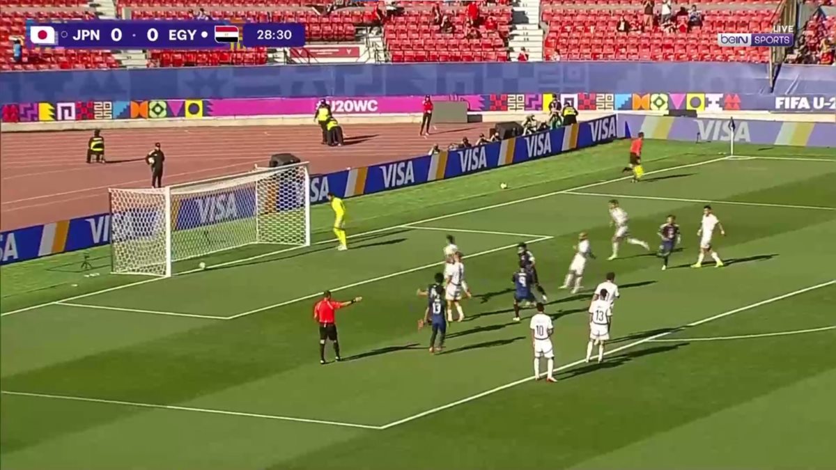 مباراة مصر واليابان في كأس العالم للشباب تحت 20 عام