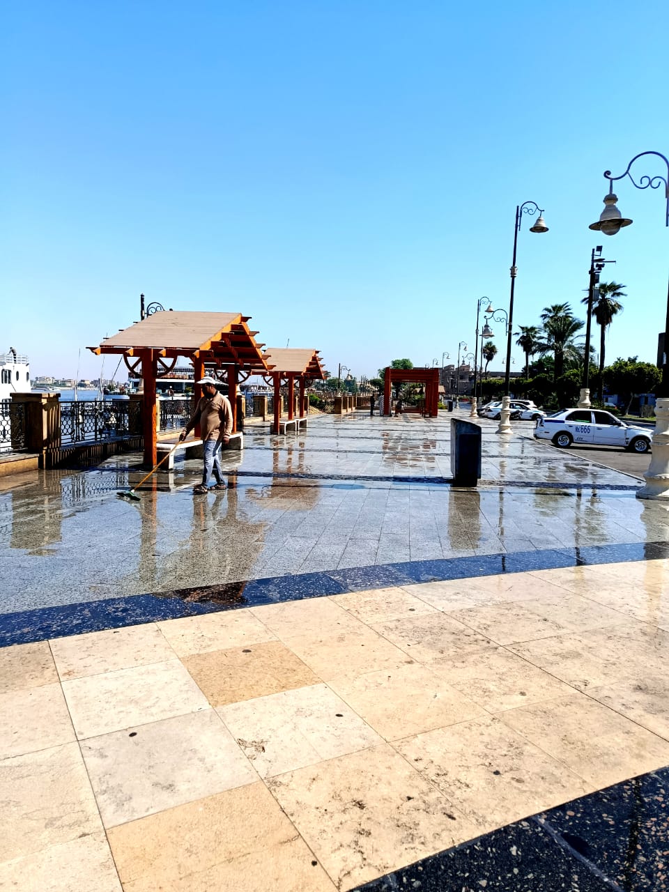 تجميل شوارع المدينة