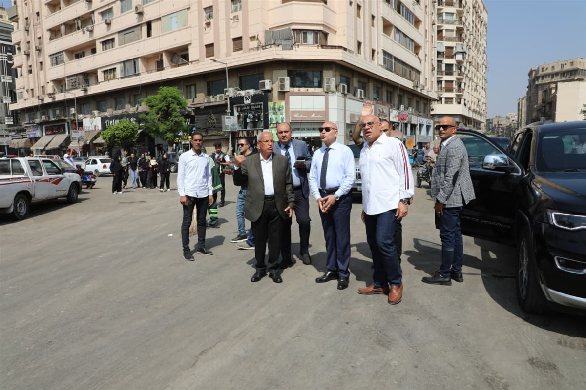 فتح الطريق أمام حديقة الأزبكية