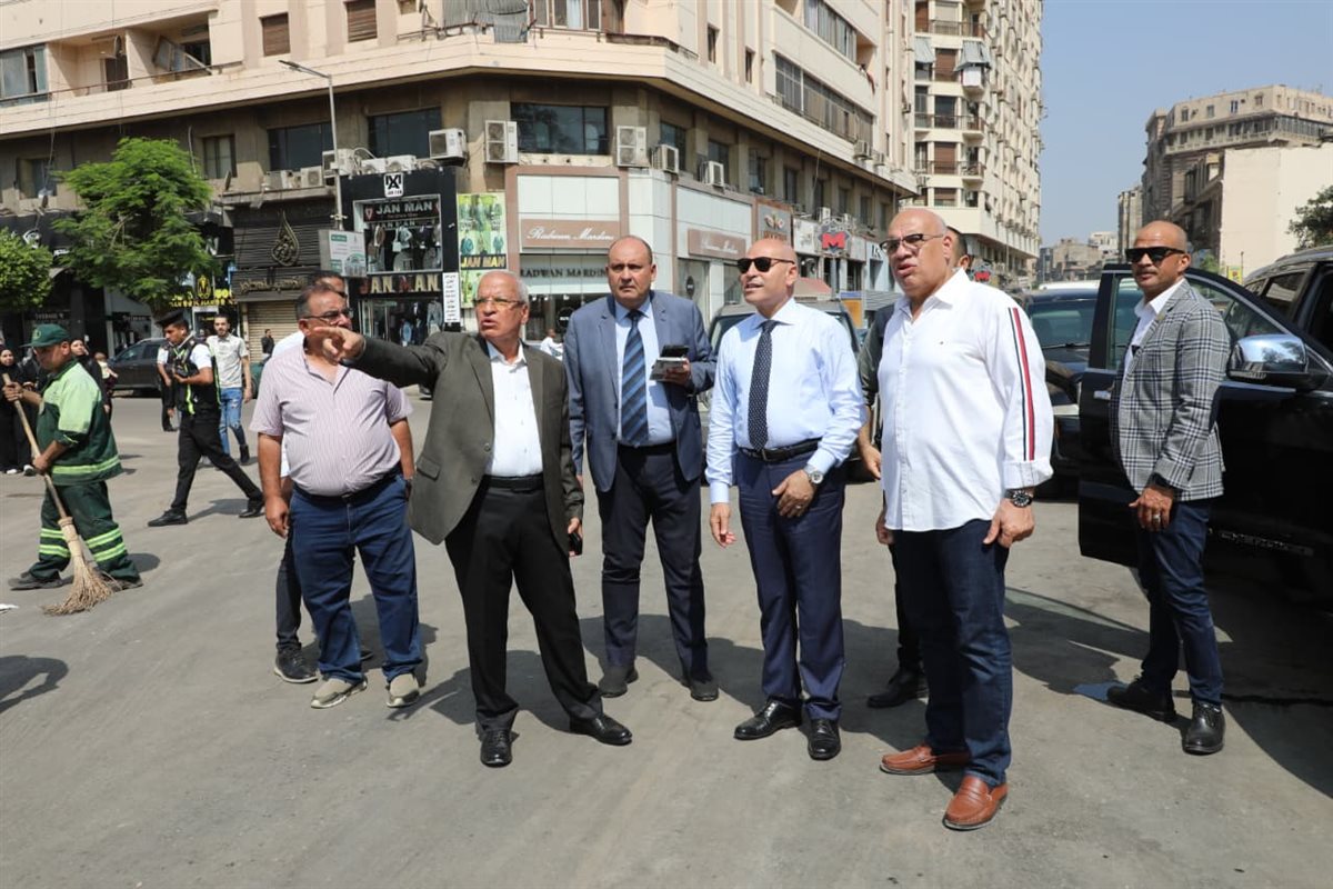 فتح الطريق أمام حديقة الأزبكية