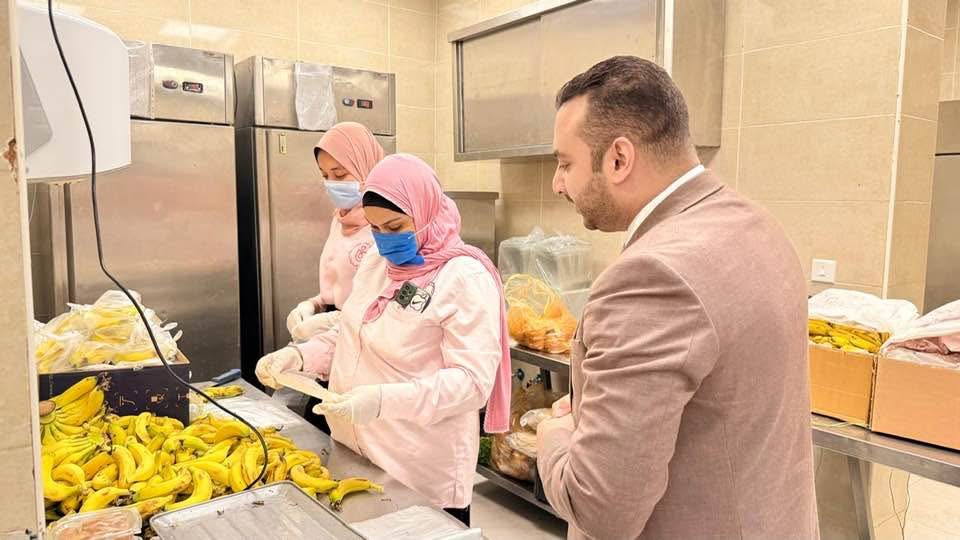 رئيس هيئة الرعاية يتابع التغذية داخل المنشئات الصحية