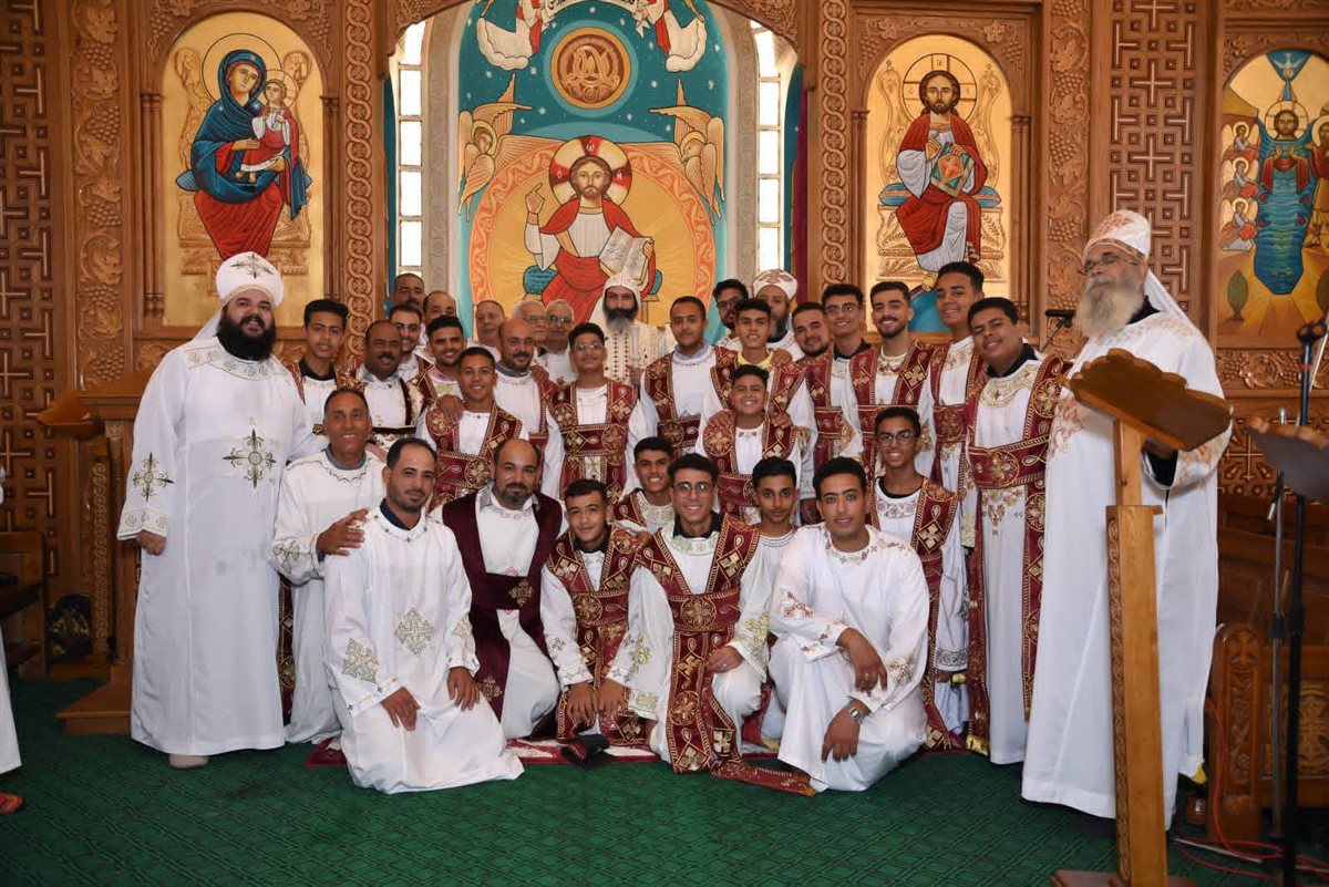 زيارة الأنبا مينا