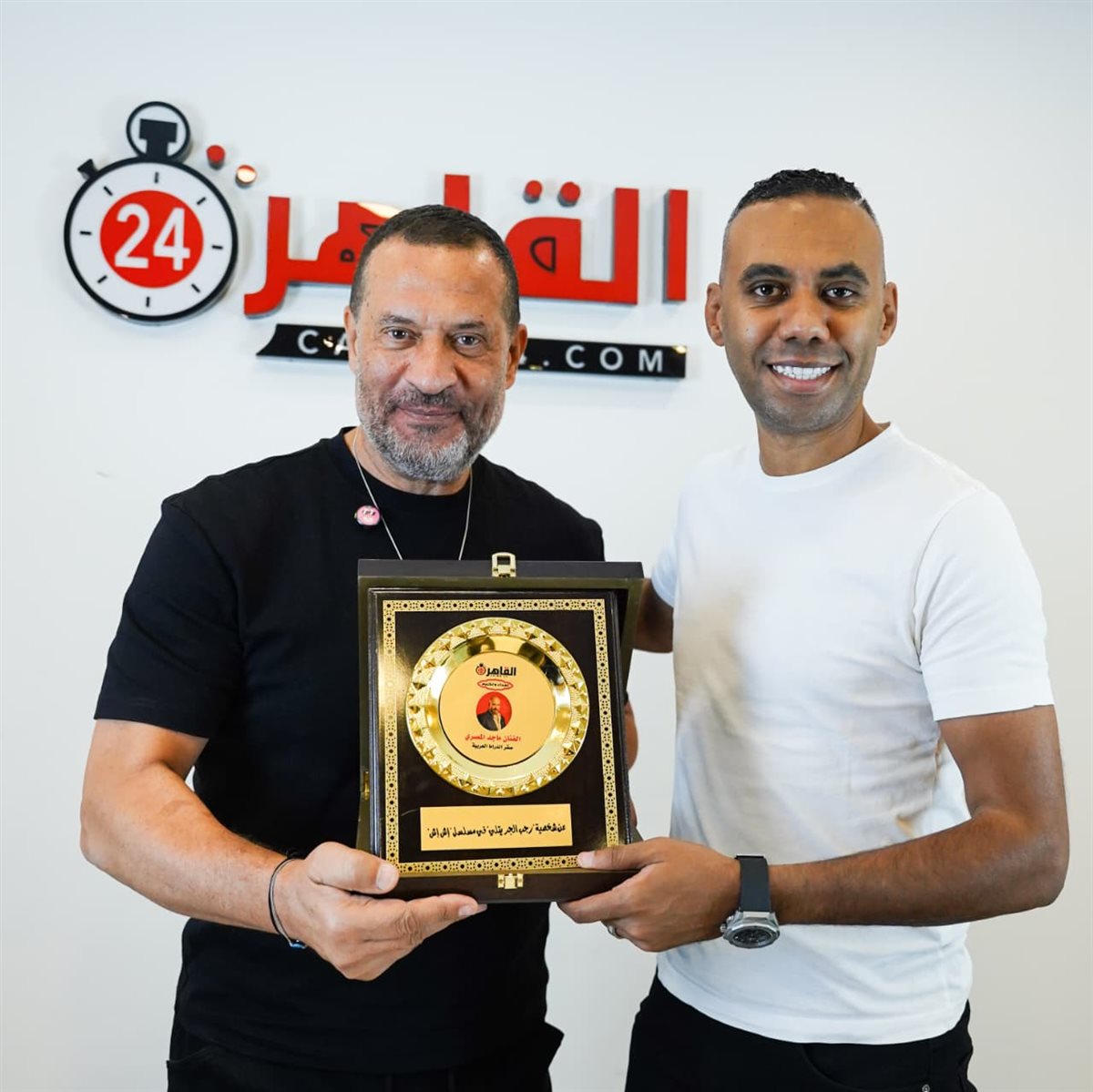 القاهرة 24 يُكرم الفنان ماجد المصري عن دوره في مسلسل إش إش