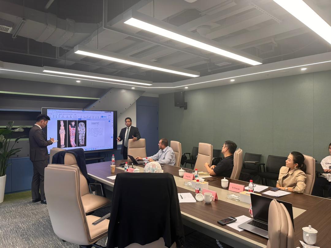  وفد متحف الحضارة