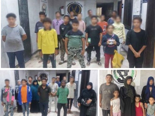 القبض على المتهمين بالتسول