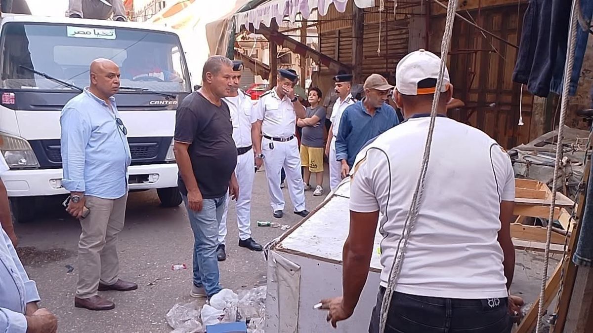 حملات الإشغالات ببورسعيد 