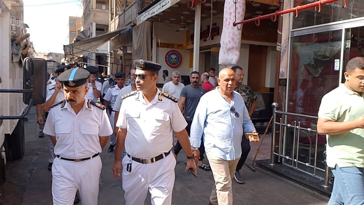 حملات الإشغالات ببورسعيد 