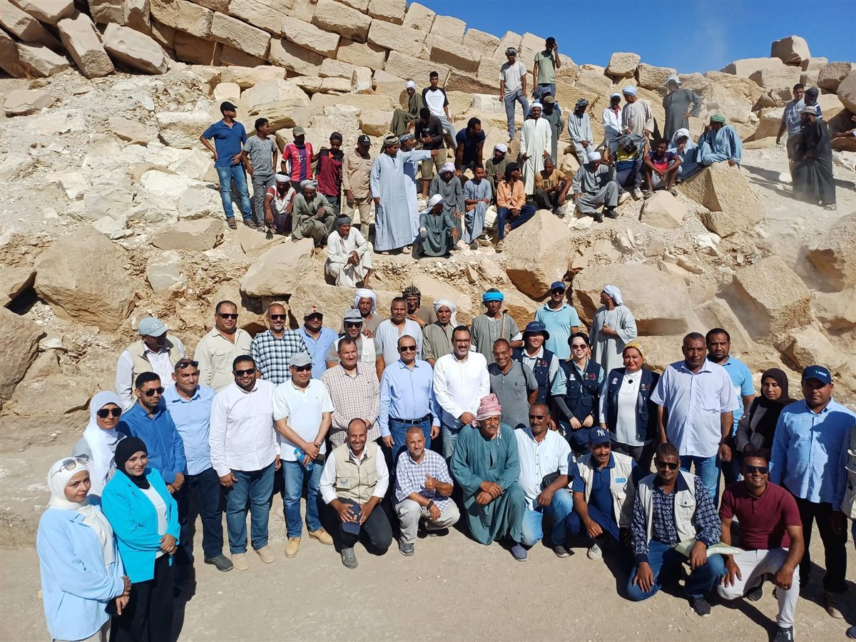 الأمين العام للآثار وجولة تفقدية بالأقصر