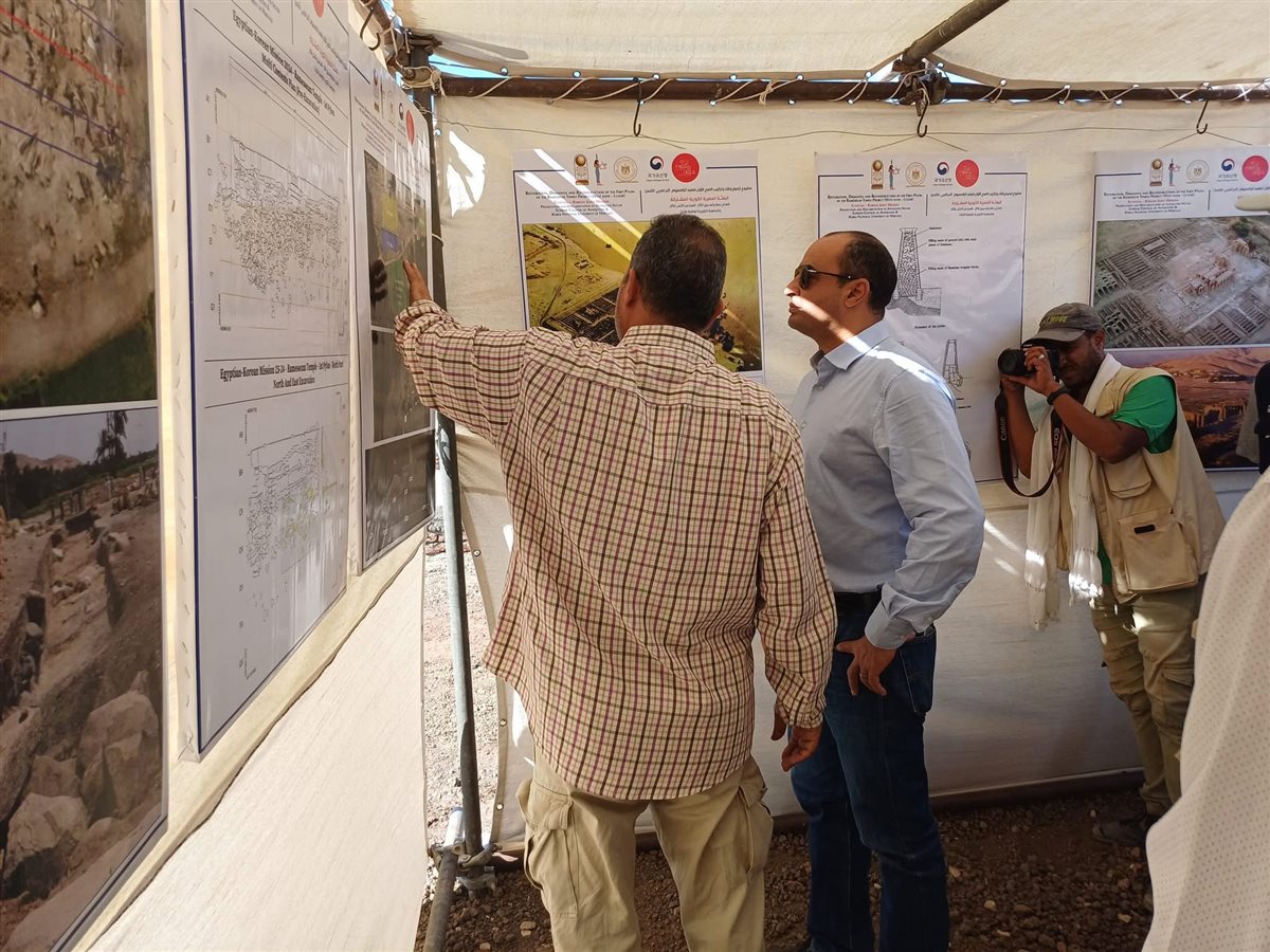 الأمين العام للآثار وجولة تفقدية بالأقصر