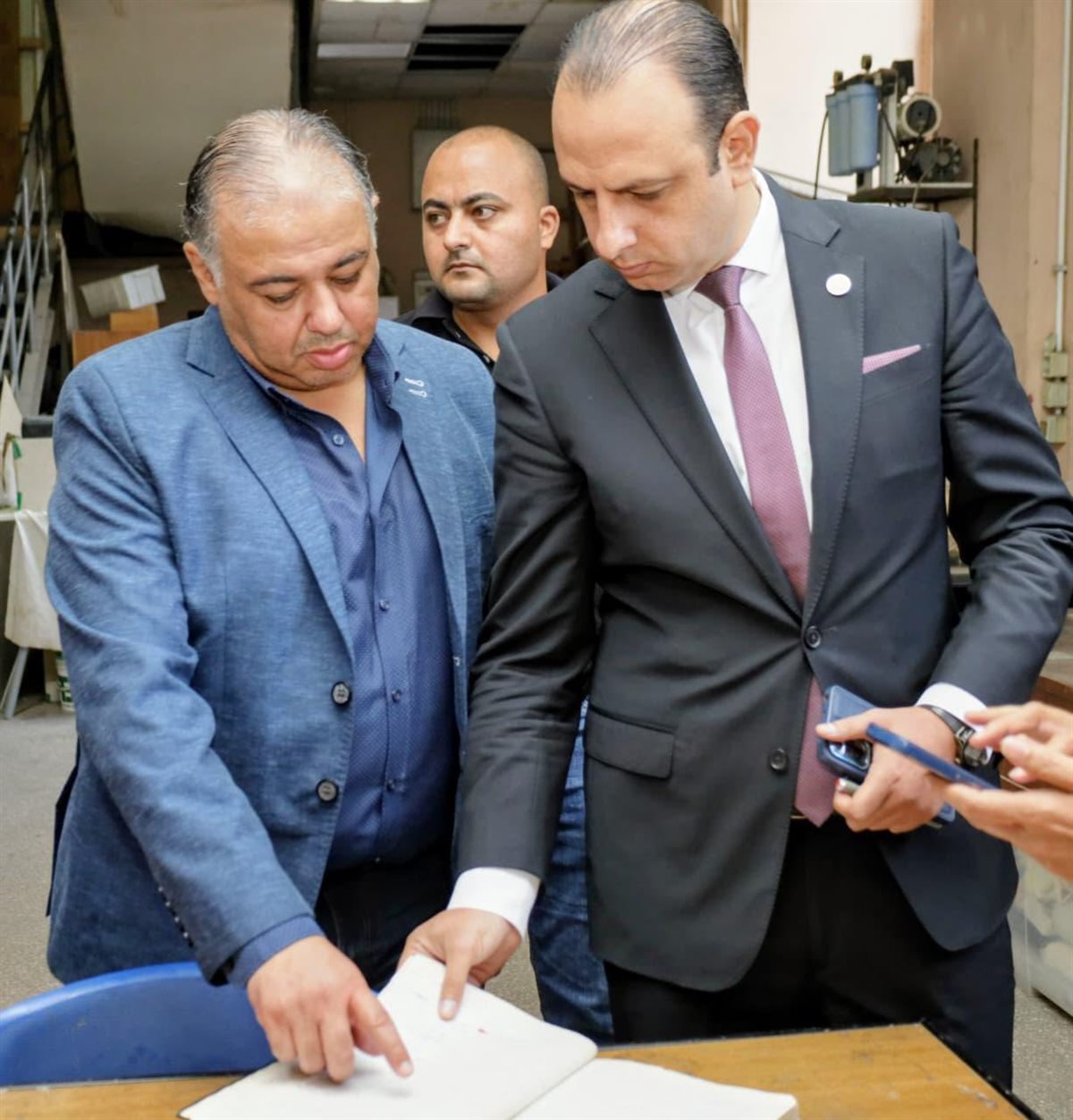 النيابة الإدارية تعاين معمل الترميم بالمتحف المصري بالتحرير