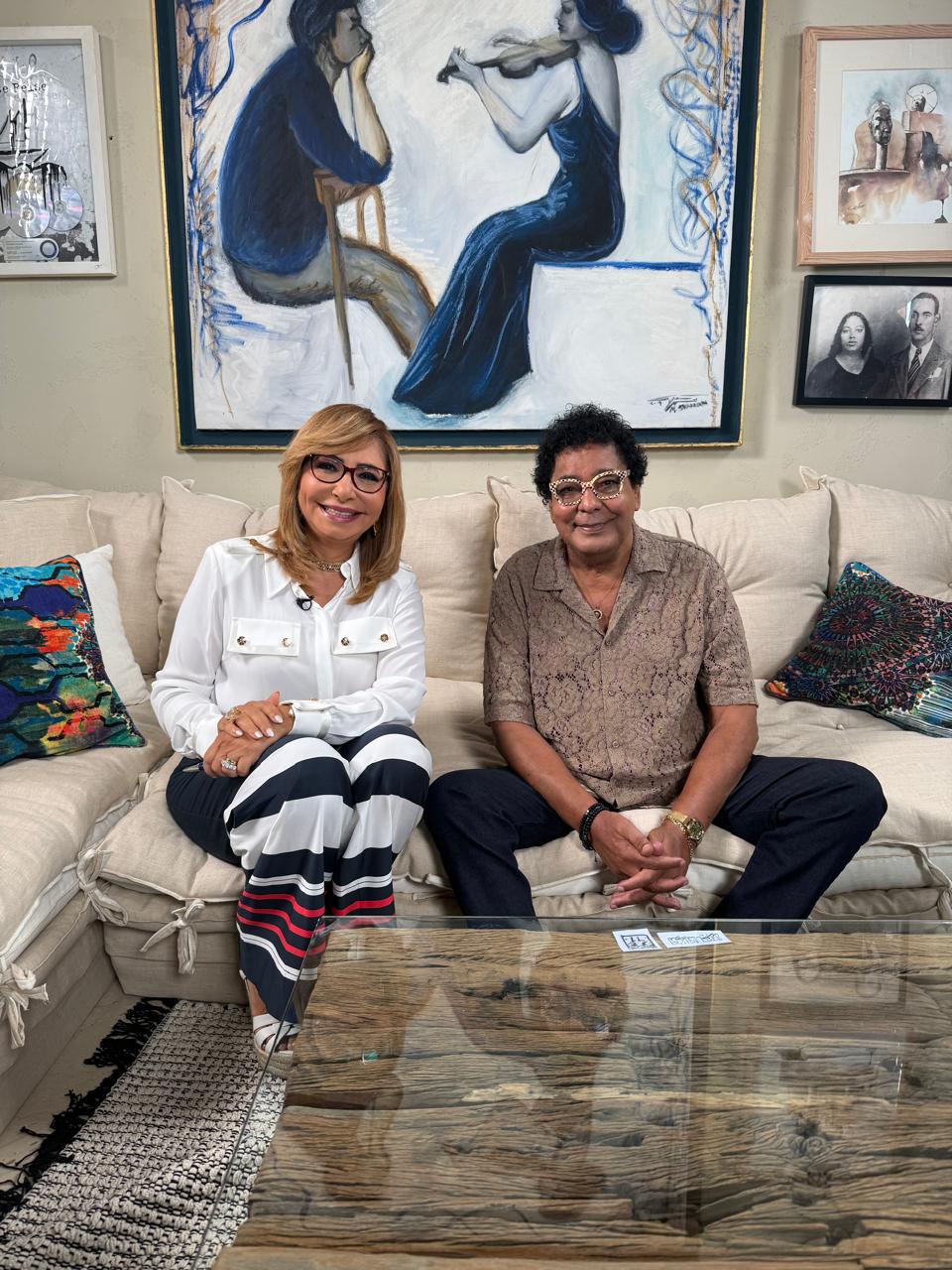 الكينج محمد منير في ضيافة لميس الحديدي