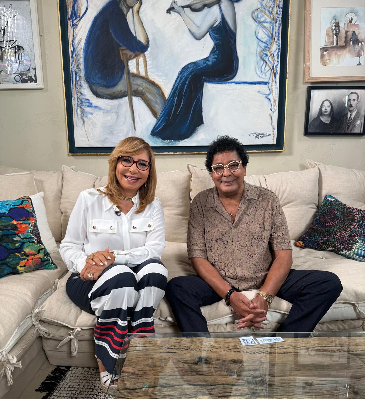 الكينج محمد منير في ضيافة لميس الحديدي