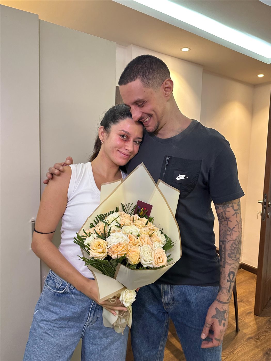 سيتينا خليفة وأحمد الفيشاوي من كواليس سفاح التجمع