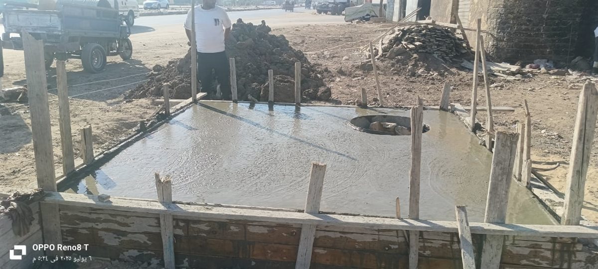 مشروع إحلال وتجديد خط طرد صرف صحي السلخانة