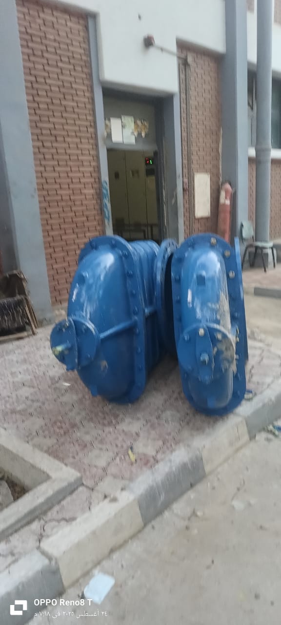 مشروع إحلال وتجديد خط طرد صرف صحي السلخانة