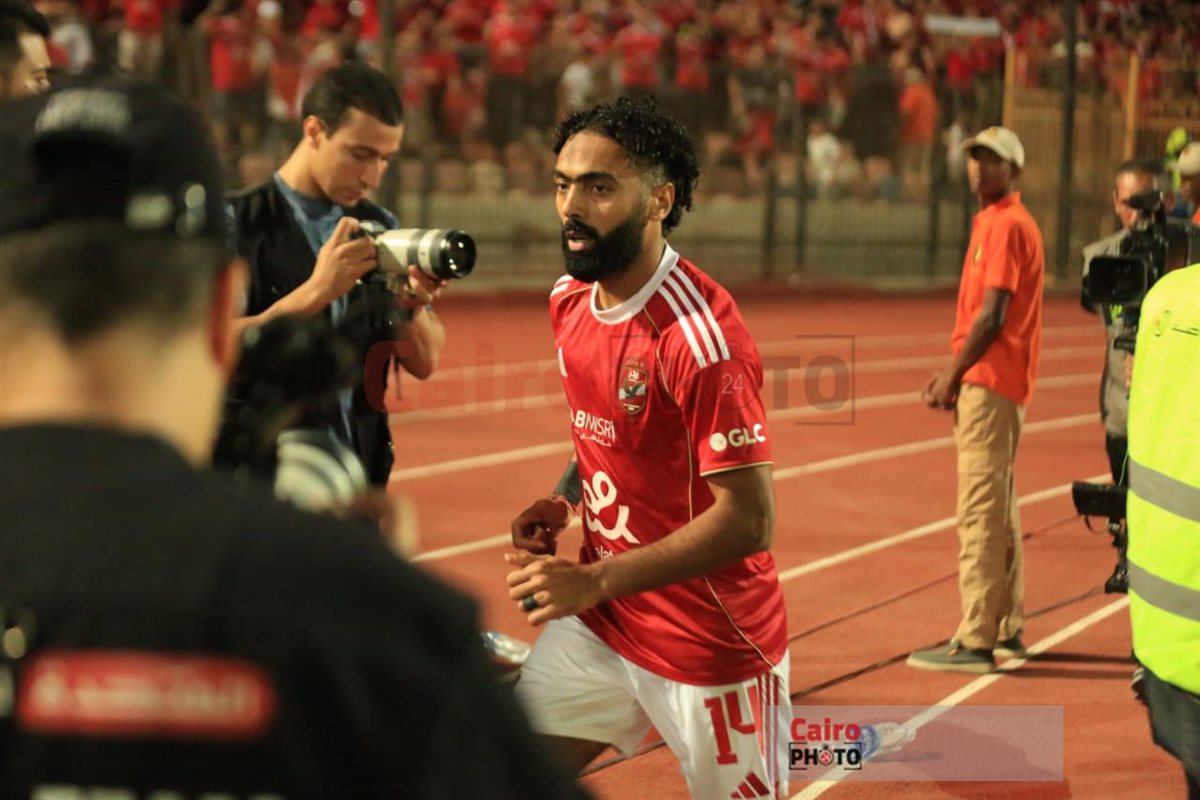 حسين الشحات من مباراة القمة