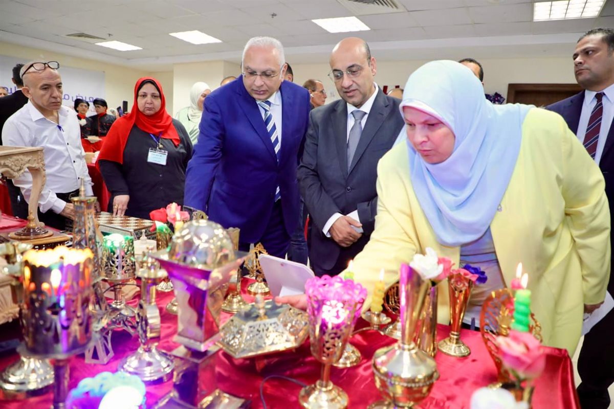  افتتاح معرض منتجات التعليم الفني بالعاصمة الإدارية