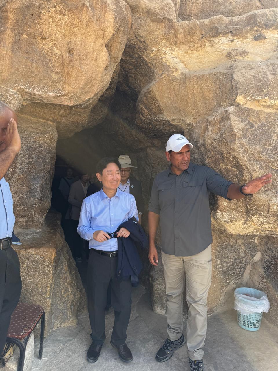 المبعوث الرئاسي لجمهورية كوريا الجنوبية يزور أهرامات الجيزة