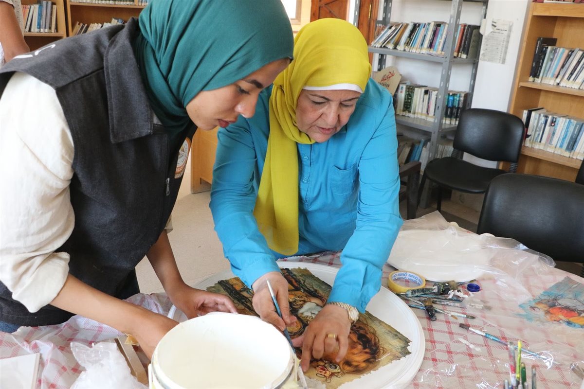 محمية وادي الريان تستقبل شباب الملتقى الثقافي الـ23 ضمن مشروع 