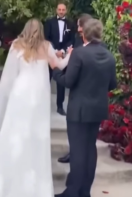 وليد توفيق يحتفل بزفاف ابنته