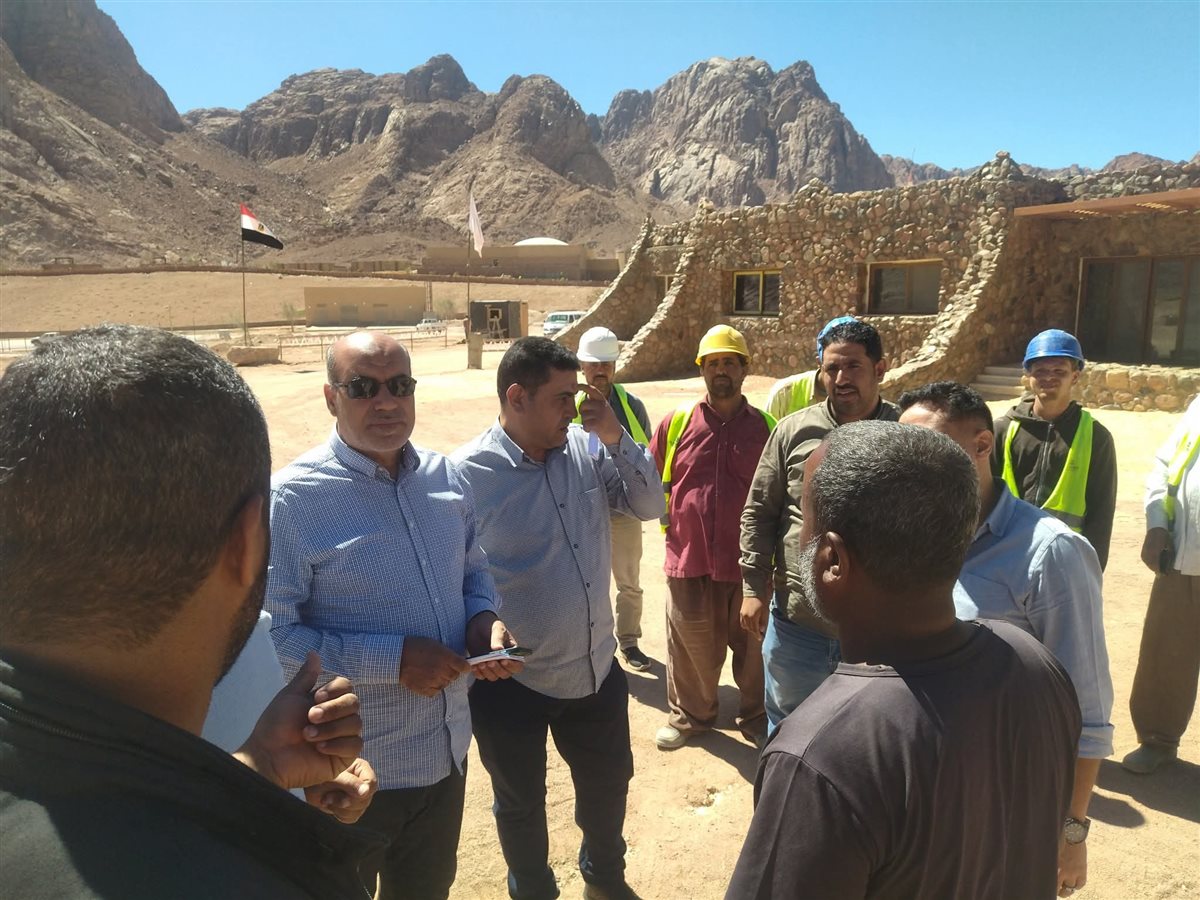 مديرية العمل فى حملة تفتيشية على العمالة الغيرمنتظمة بكاترين