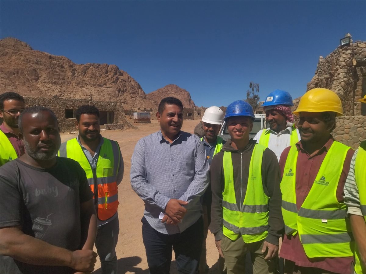 مديرية العمل فى حملة تفتيشية على العمالة الغيرمنتظمة بكاترين