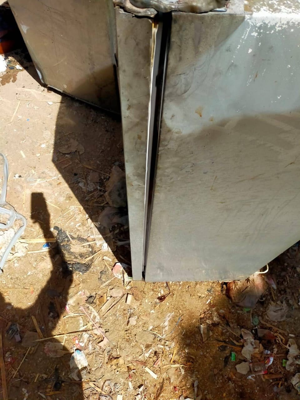 النيران التهمت المكان