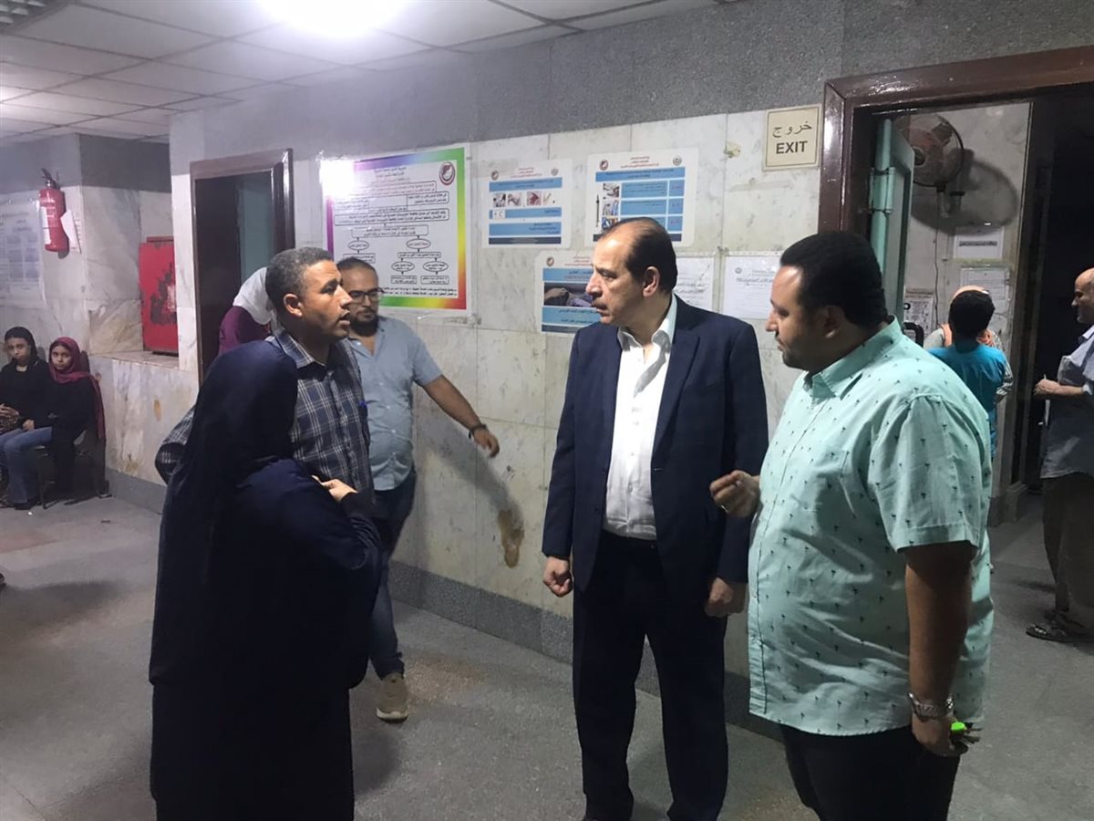 جولة نائب وزير الصحة