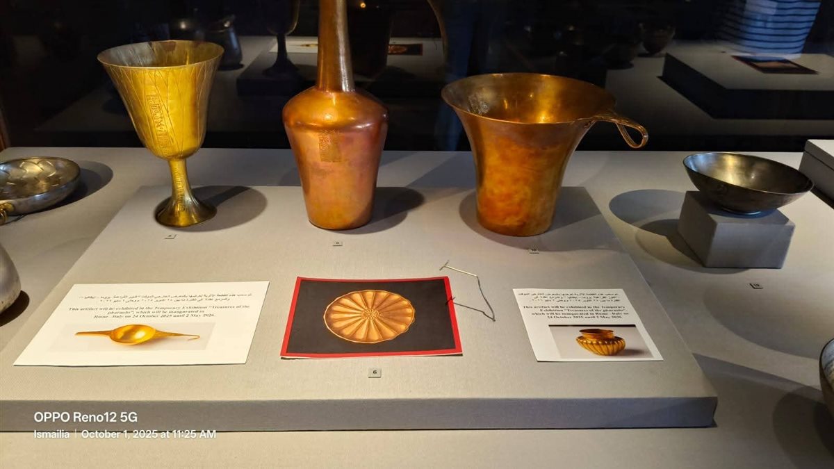 <strong>كنوز تانيس في المتحف المصري بالتحرير</strong>