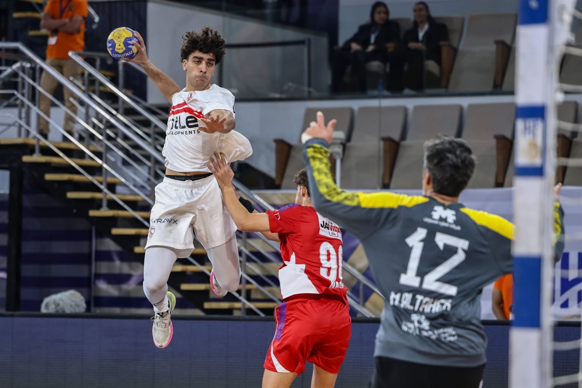 مباراة يد الزمالك والشارقة الإماراتي (2)