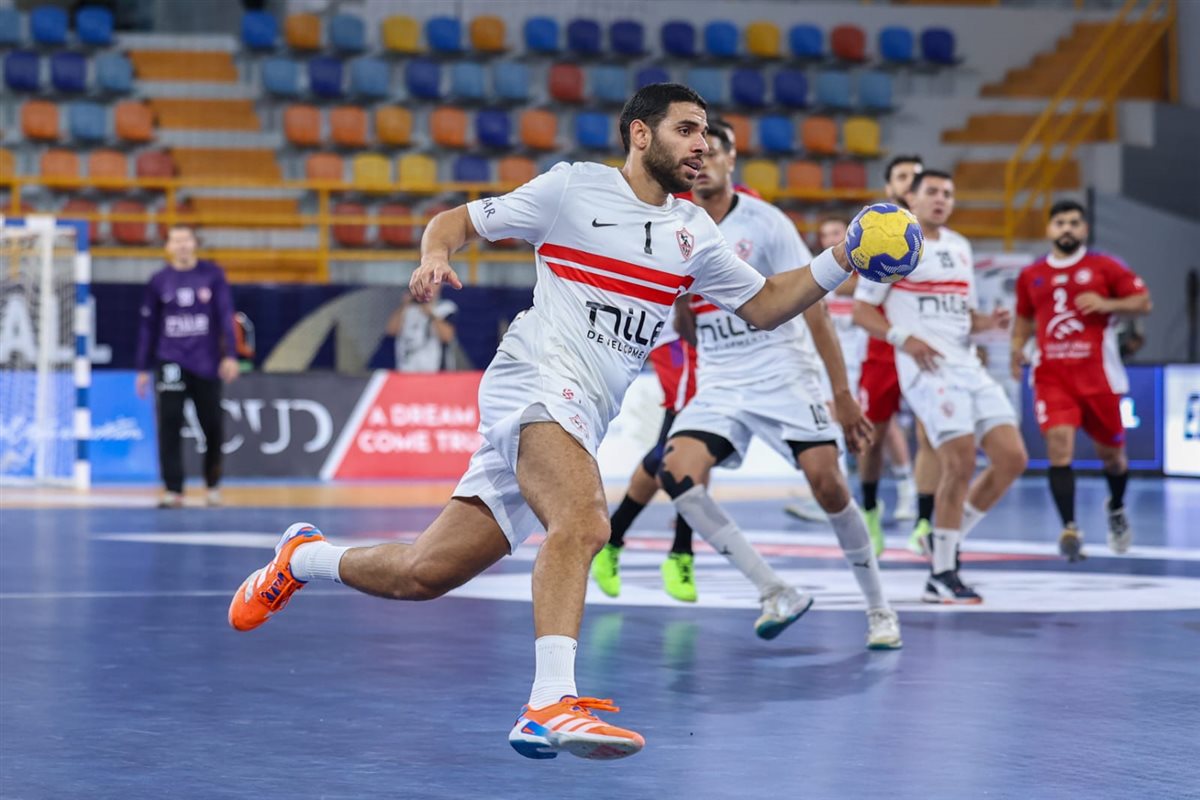 مباراة يد الزمالك والشارقة الإماراتي (5)