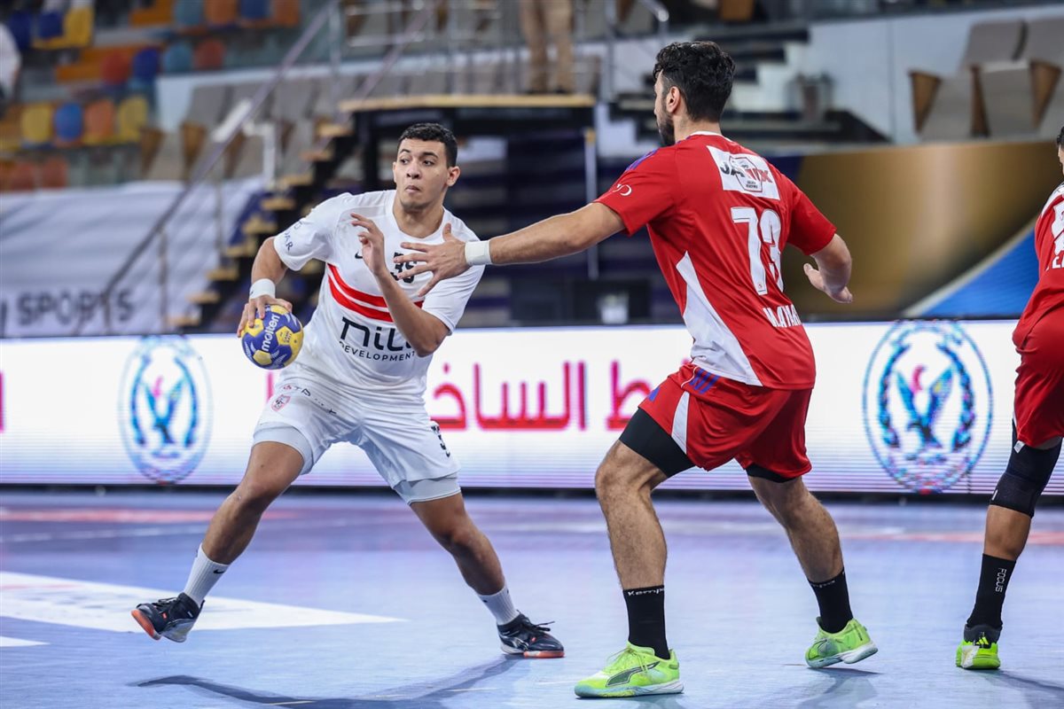 مباراة يد الزمالك والشارقة الإماراتي (9)