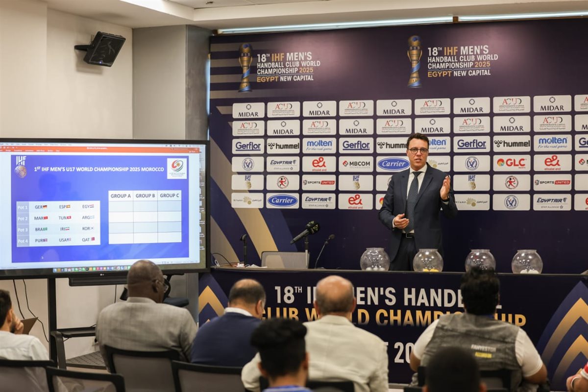 مراسم قرعة كأس العالم لليد تحت 17 عاما