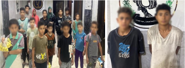 <strong>استغلال 27 صغير في أعمال التسول</strong>