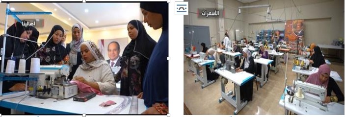 <strong>الداخلية تواصل دعمها للمرأة المعيلة بالمناطق الحضارية الجديدة بتوزيع ماكينات خياطة </strong>
