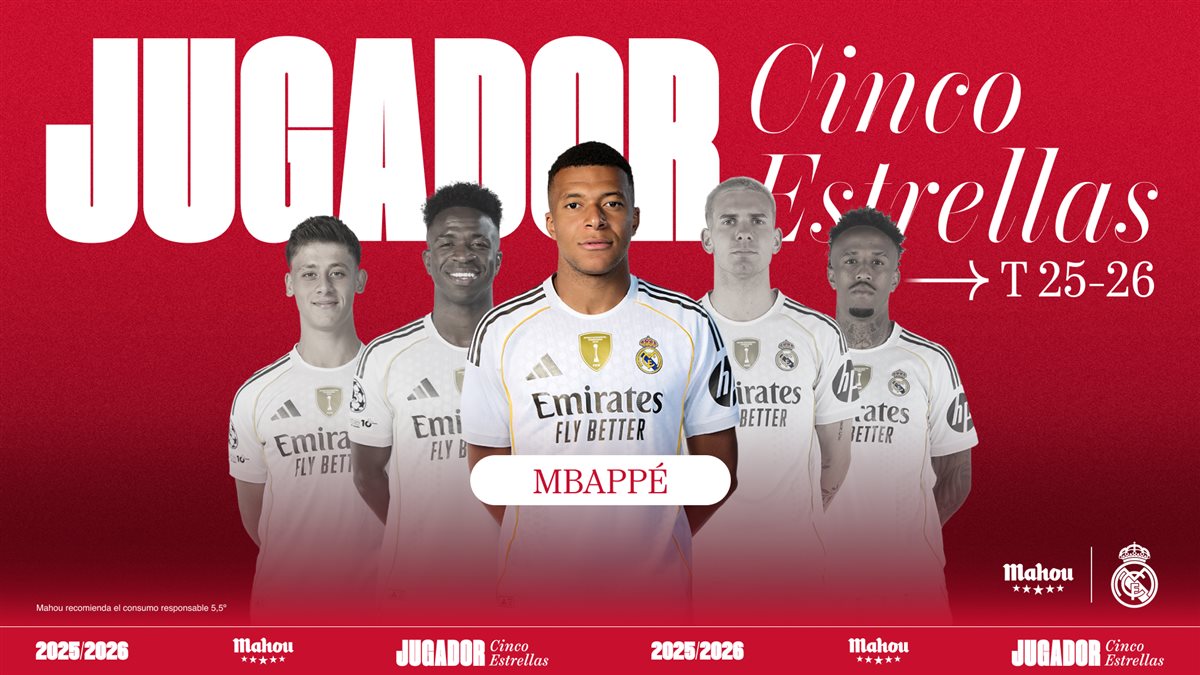 <strong>كليان مبابي يحصل على جائزة أفضل لاعب خلال شهر سبتمبر في ريال مدريد</strong>