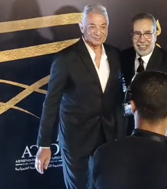 نجوم الفن والإعلام في افتتاح مسرحية أم كلثوم