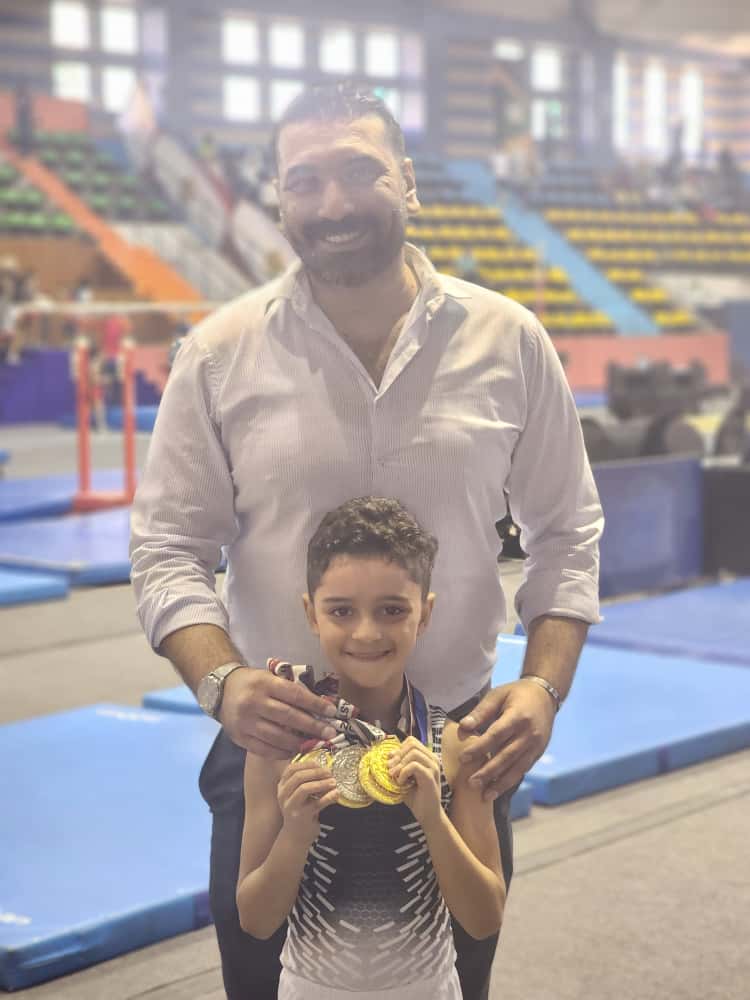 إلياس حجاج يحصد ذهبية بطولة كأس مصر للجمباز تحت 9 سنوات