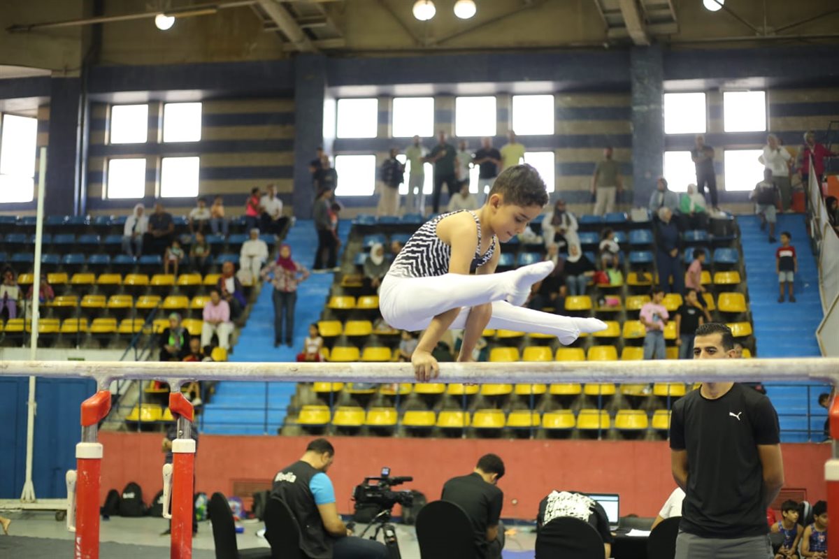 إلياس حجاج يحصد ذهبية بطولة كأس مصر للجمباز تحت 9 سنوات