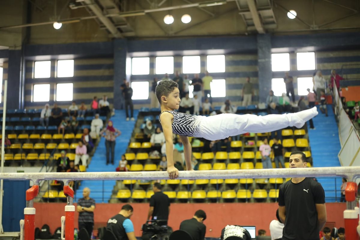 إلياس حجاج يحصد ذهبية بطولة كأس مصر للجمباز تحت 9 سنوات