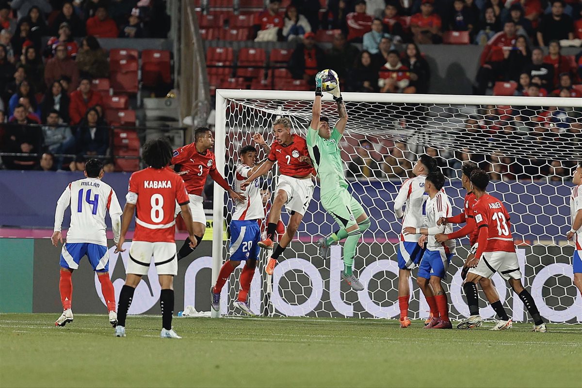 مباراة مصر وتشيلي في كأس العالم للشباب 2025