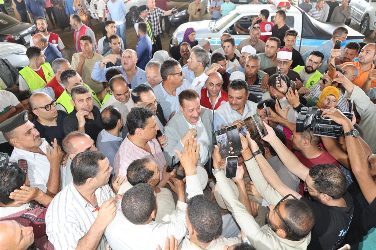 قوافل طبية وغذائية ودعم عاجل للأسر المتضررة من فيضان النيل بدلهمو