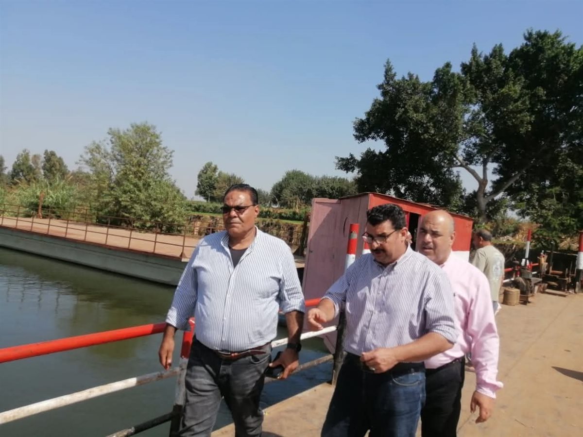 بعد ارتفاع المنسوب.. متابعة فرع رشيد بطنوب والتأكد من سلامة المعديات