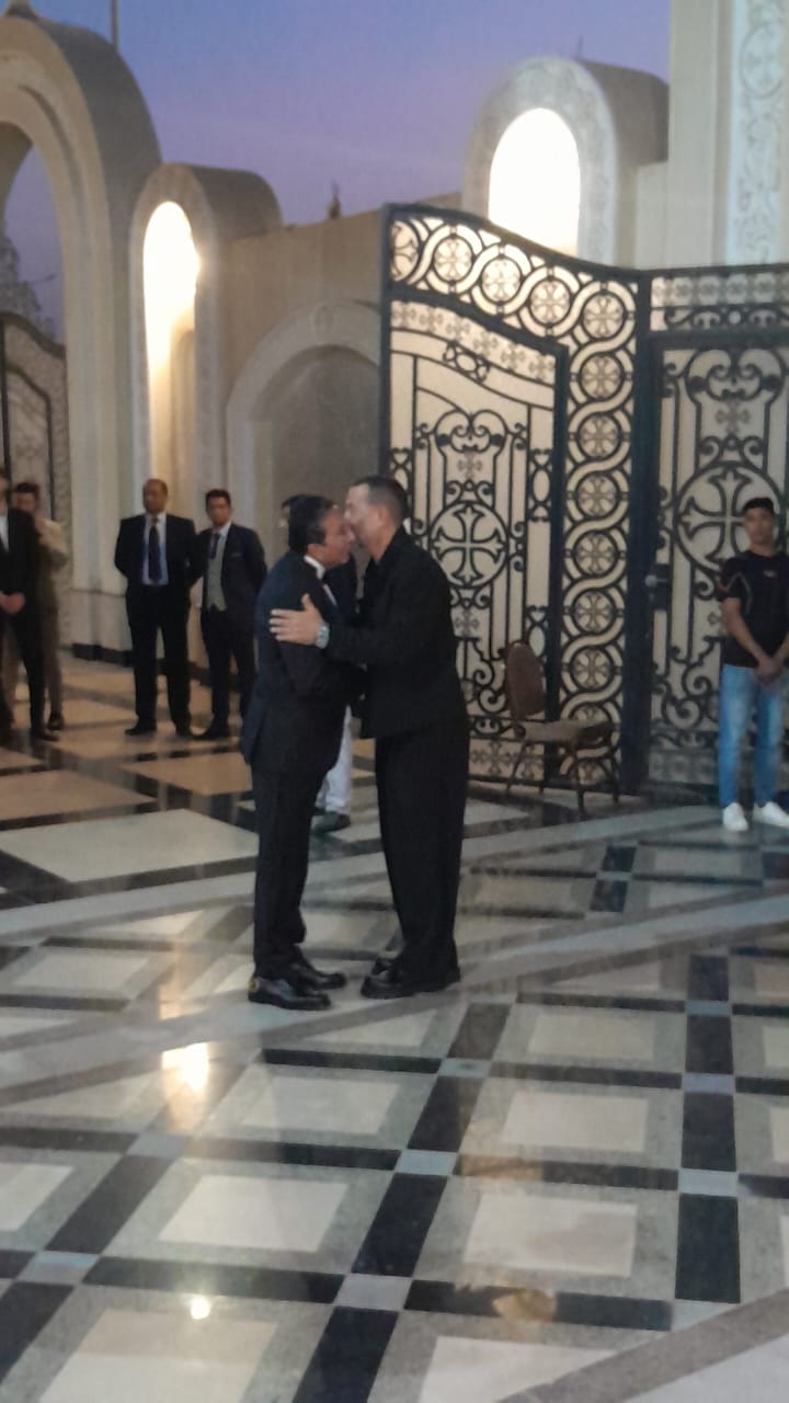 ماجد المصري في حفل زفاف نجل هاني رمزي