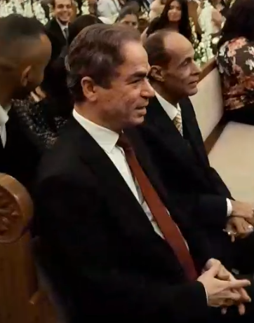 نجوم الفن والإعلام في حفل زفاف نجل هاني رمزي