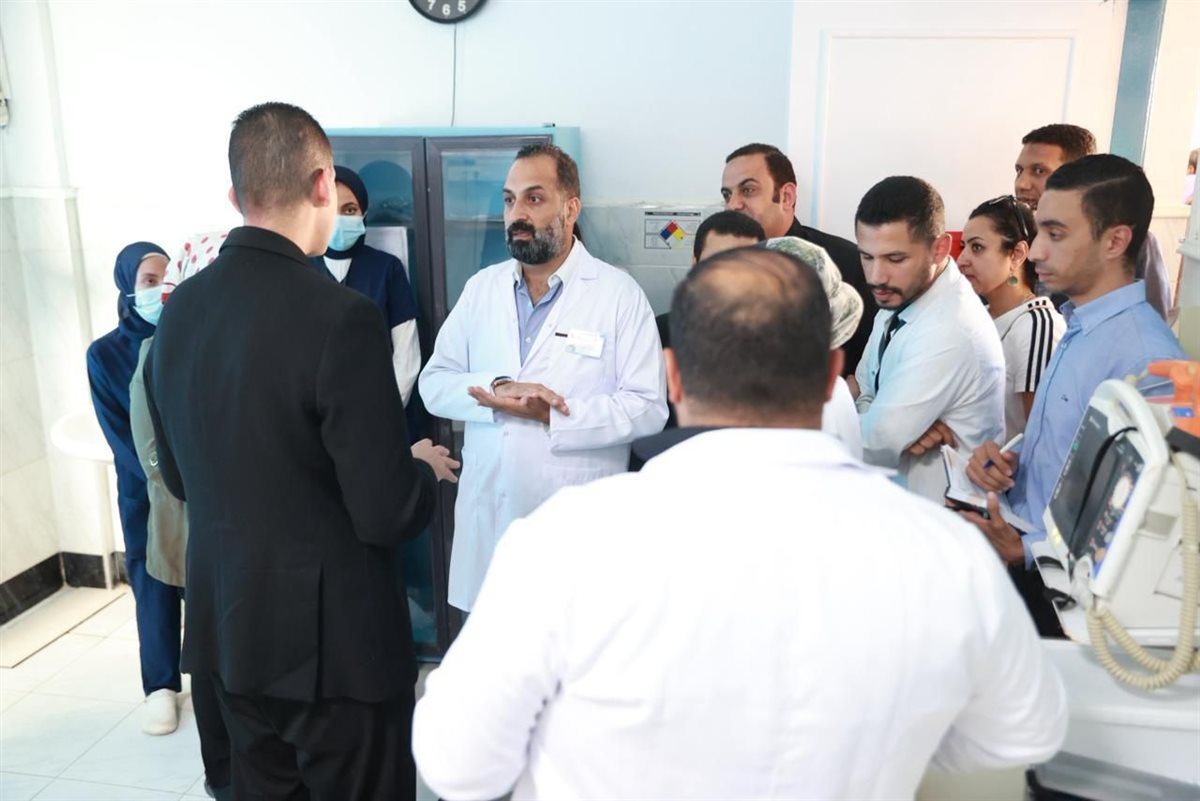 جولة نائب وزير الصحة