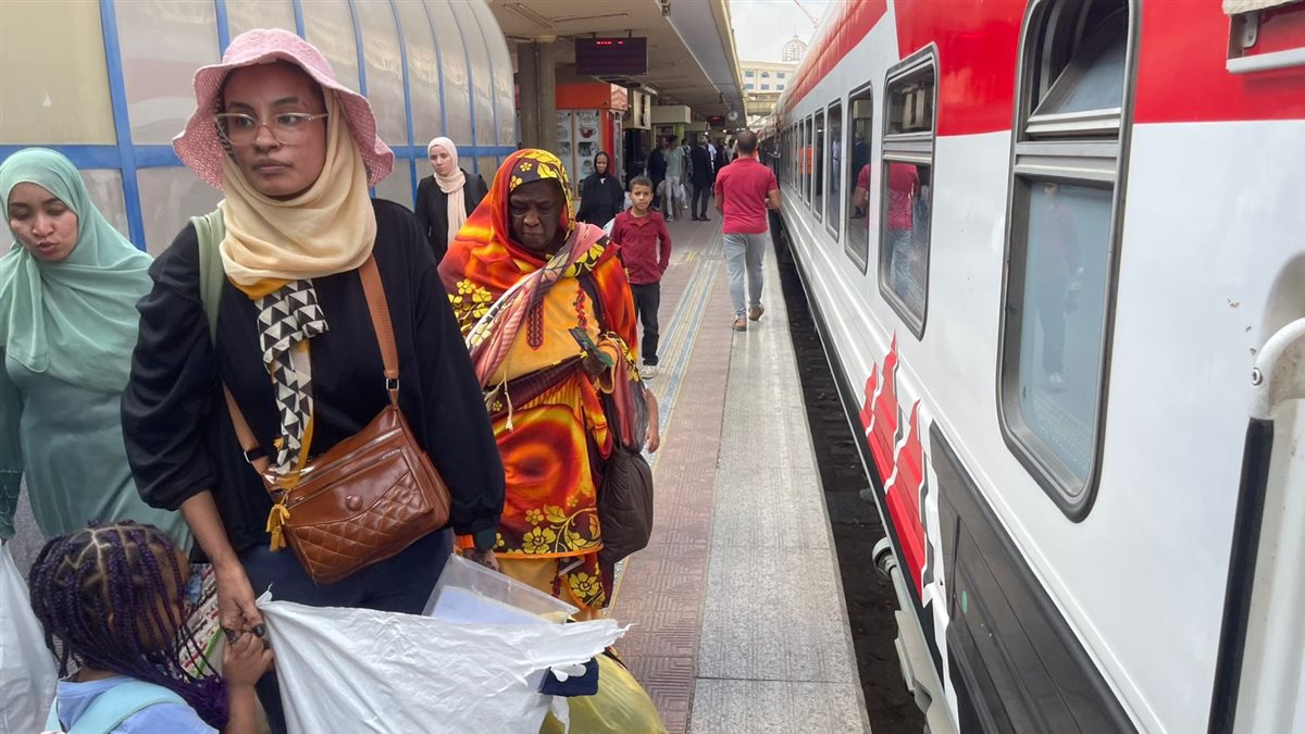 الرحلة الثالثة والعشرين لقطارات العودة الطوعية للسودانيين إلى وطنهم