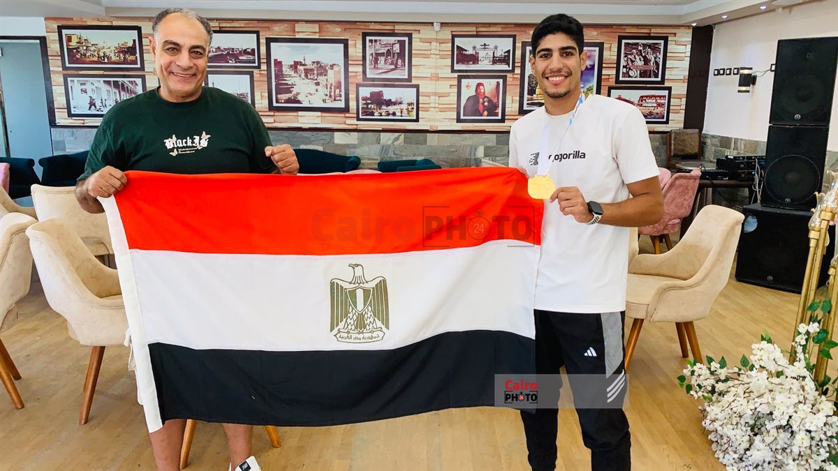 البطل المصري كريم الريس 