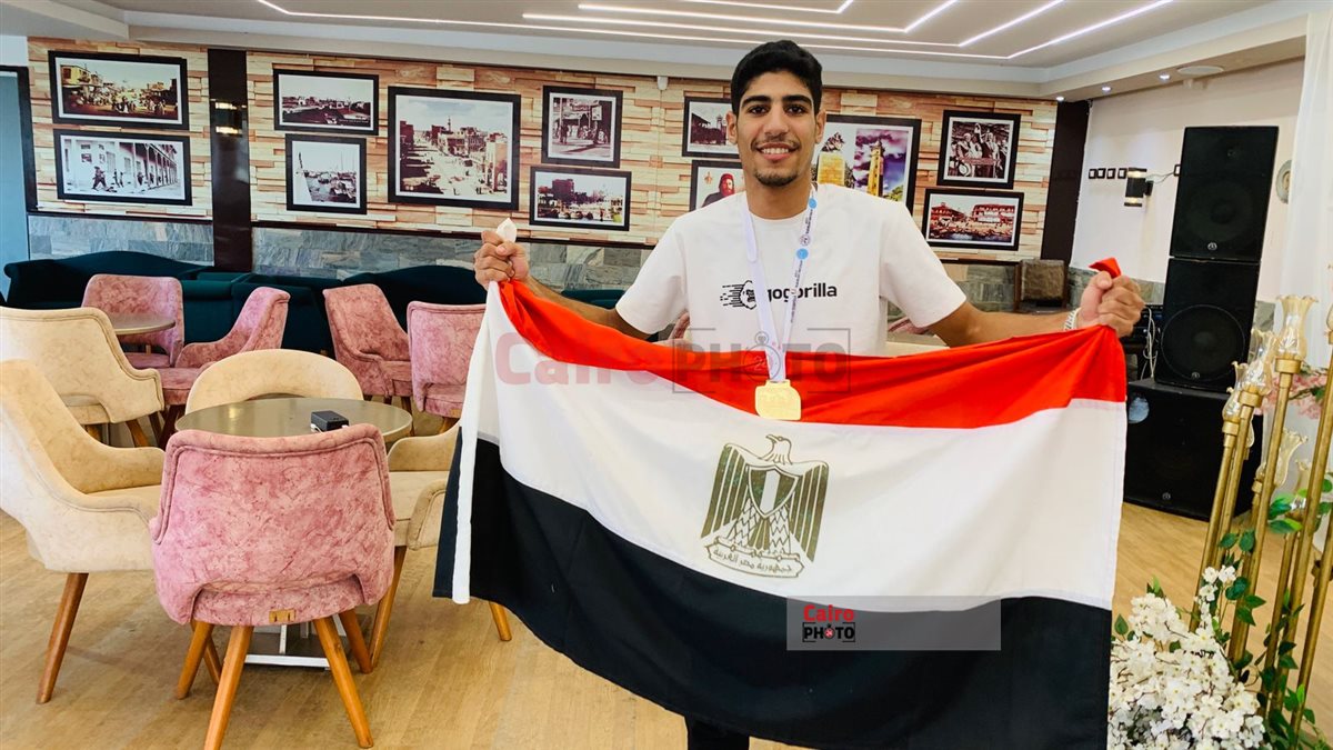 البطل المصري كريم الريس 