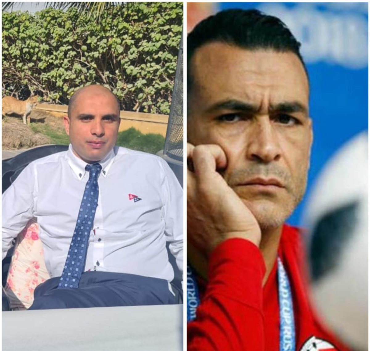 عصام الحضري ومحامي ضحية العقر